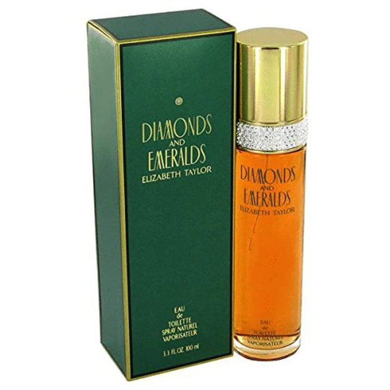 Elizabeth Taylor Diamond & Emerald Eau de Toilette Spray - 3.3 Oz Women's Fragrance