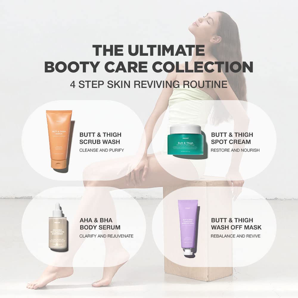 Butt Acne Spot Cream & Butt Acne & Ingrown Hair Serum | | AHA & BHA Butt Acne and Ingrown Hair Cream and Serum for Bikini Area | After Waxing Skin Care