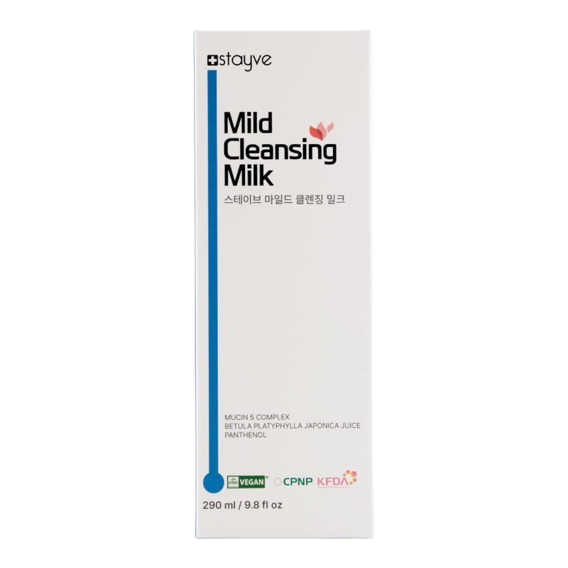 Stayve Mild Cleansing Milk by Evie Korea - Professional Skincare Cleanser - 290ml