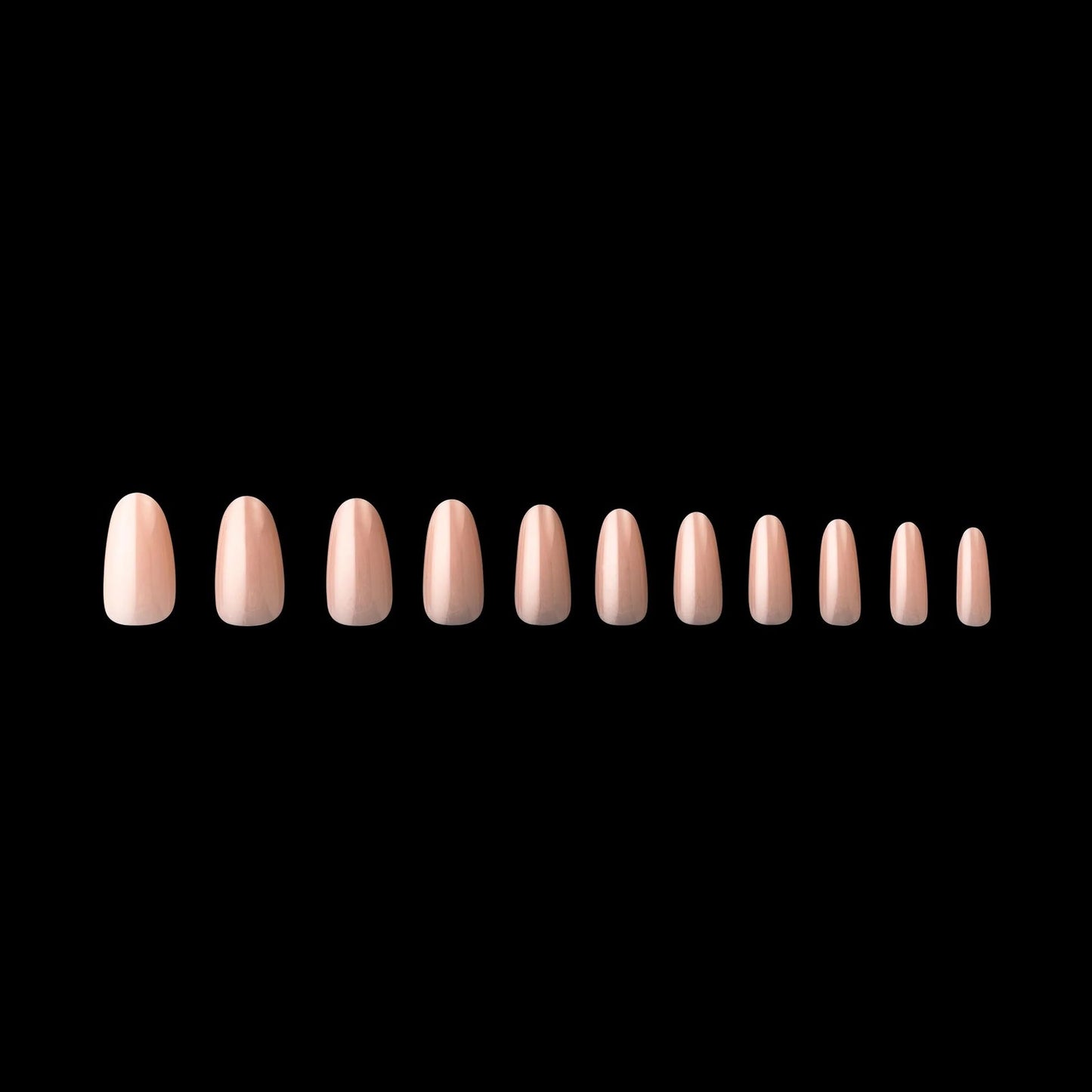 Apres Nail Neutrals Gel-X Alex Natural Coffin Medium & Lila Natural Round Medium Box of Tips Bundle | Includes 300 Gel-X Tips | Premium Quality | 11 Sizes 00-9