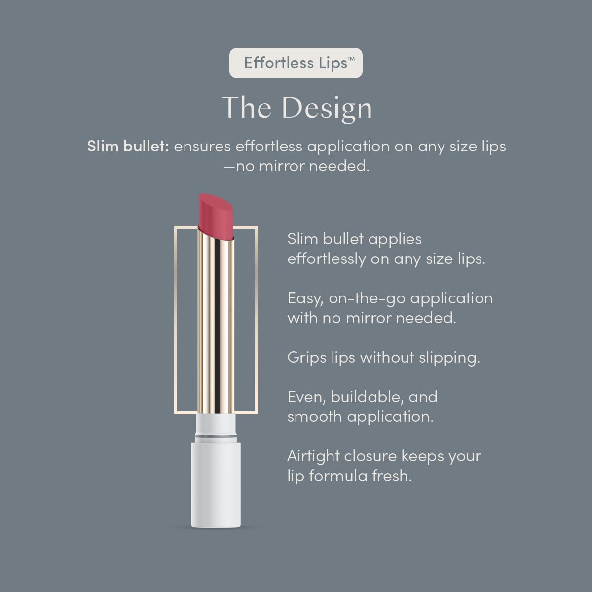 Ravie Beauty Effortless Lips 3-in-1 everyday sheer-buildable lip formula (Lily, 0.06oz)