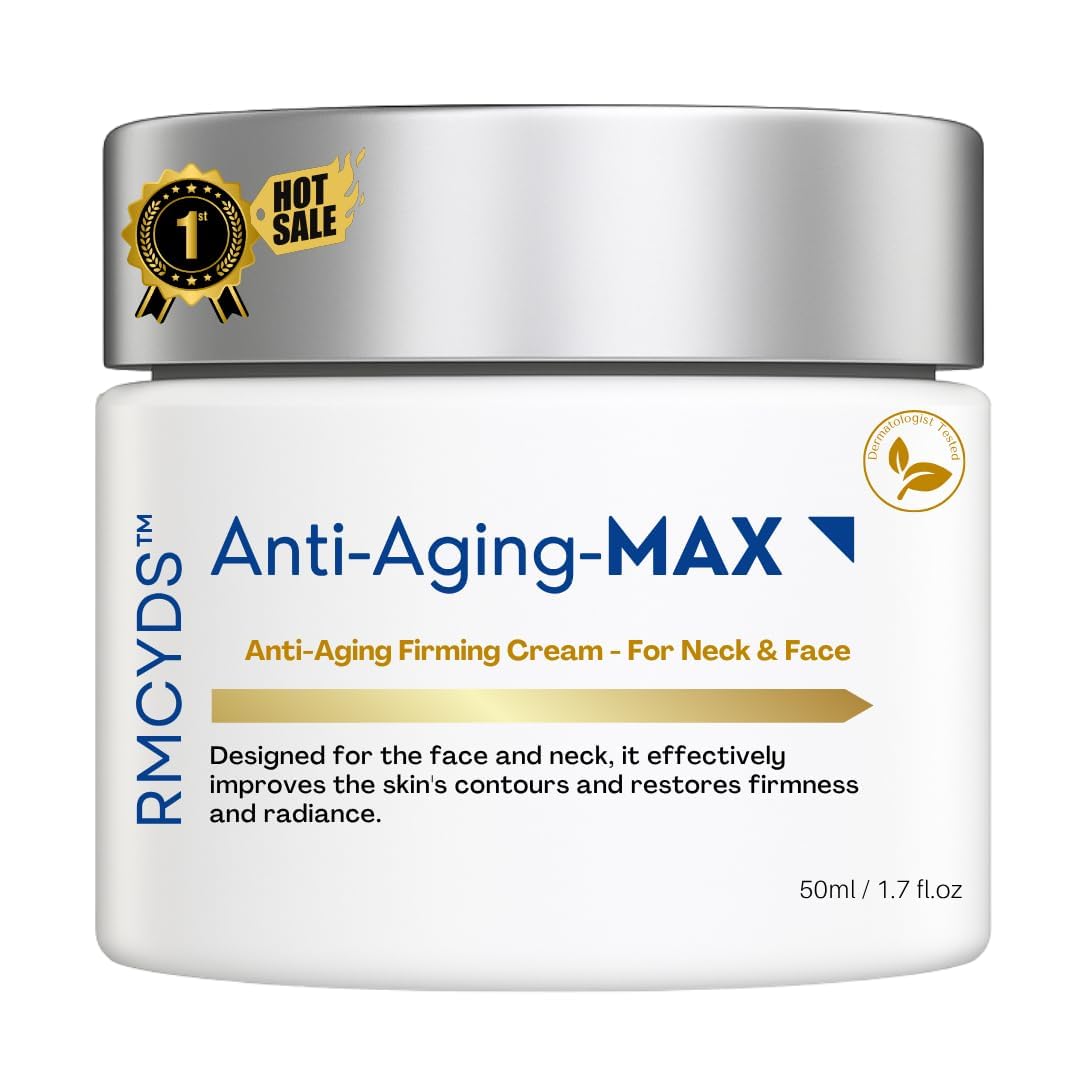 RMCYDS Anti-Aging Lifting & Firming Cream – Hydrating & Tightening Formula for All Skin Types – Paraben-Free, Fragrance-Free, BHA-Free (1.7 fl oz / 50 ml)