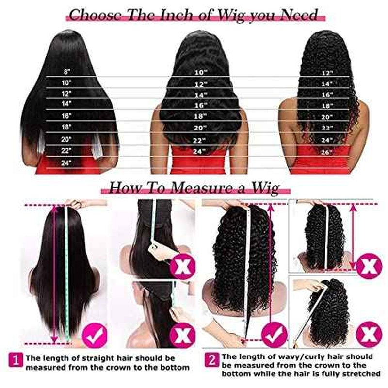 Deep Wave Headband Wig Human Hair 26 Inch Curly Headband Wigs for Black Women Human Hair Glueless None Lace Front Wigs Brazilian Virgin Hair Wig Machine Made 150% Density Natural Black Color
