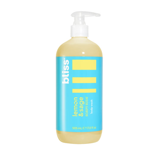 Bliss Soapy Suds Lemon and Sage Body Wash Cleanser - 17 Fl Oz - Skin-Loving