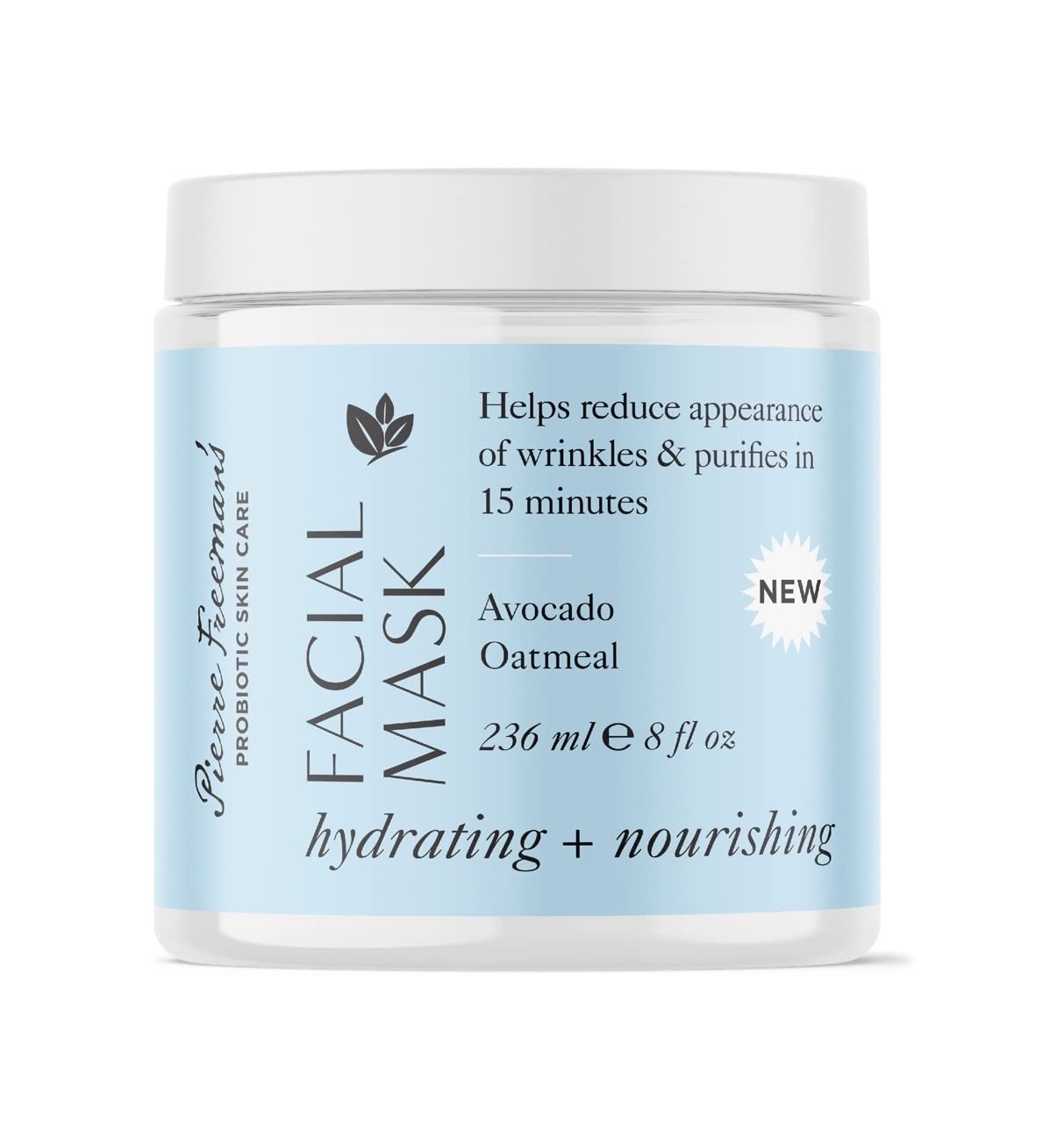 Hydrating & Nourishing Face Mask with Oatmeal & Avocado | 8 oz. Moisturizing Treatment
