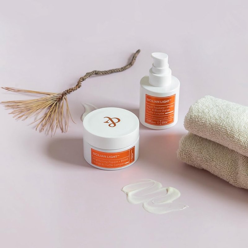 Sicilian Light Day Dreamer Serum & Cream Duo | Retinoid, Vitamin C & Truffle Complex