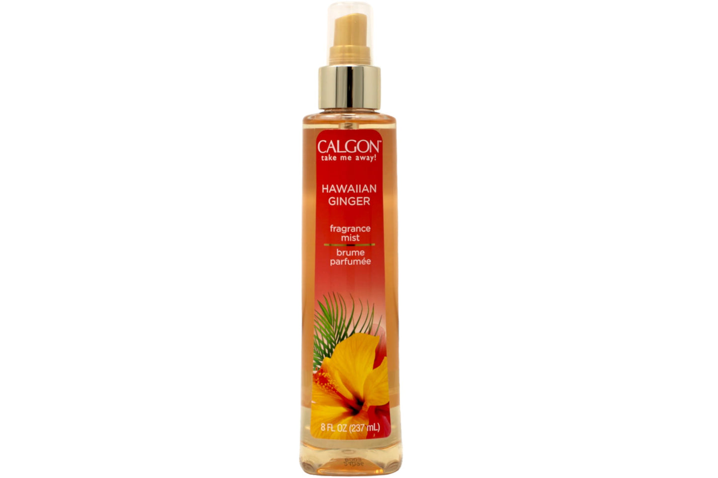 Calgon Hawaiian Ginger Fragrance Body Mist 8 oz (Pack of 3)