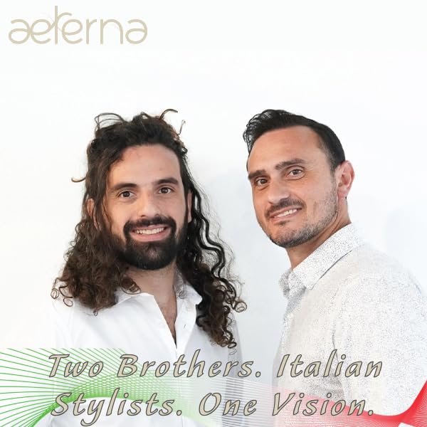Aeterna AQUA Shampoo & Conditioner Set - Hydrating Anti-Frizz Hair Care with Almond & Aloe Vera | For All Hair Types