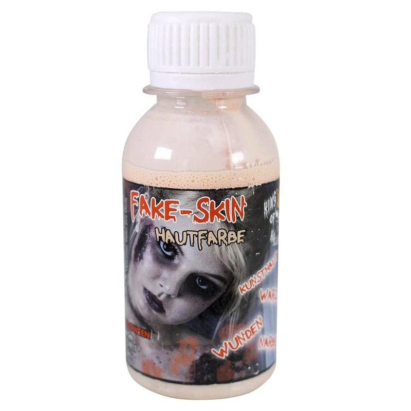 KingofHalloween.de Liquid Latex 3.4 fl oz /100ml – Premium SFX Makeup for Halloween, Zombie Scars & Wounds – Versatile Casting Latex for Cosplay, Film, Theater & Prop Making