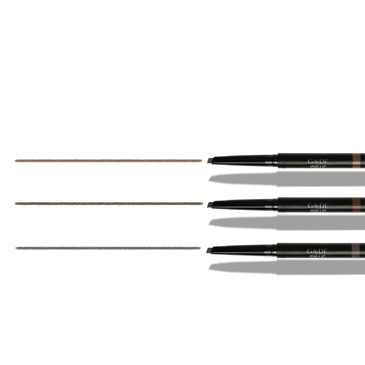 Idyllic Satin Eye Brow Pencil By GA-DE COSMETICS (BLONDE BROWN No.200)