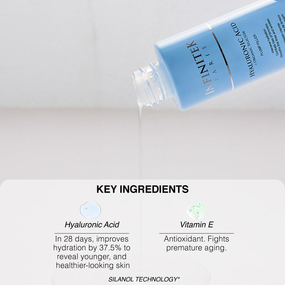 Hyaluronic Acid Serum with Organic Silicon - Deep Hydration & Anti-Aging | 1 fl oz / 30 ml