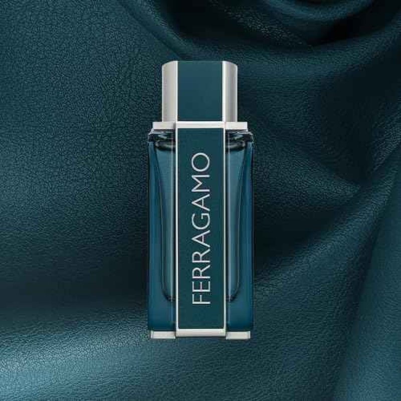 FERRAGAMO Intense Leather Eau de Parfum Pour Homme, Cologne Spray for Men