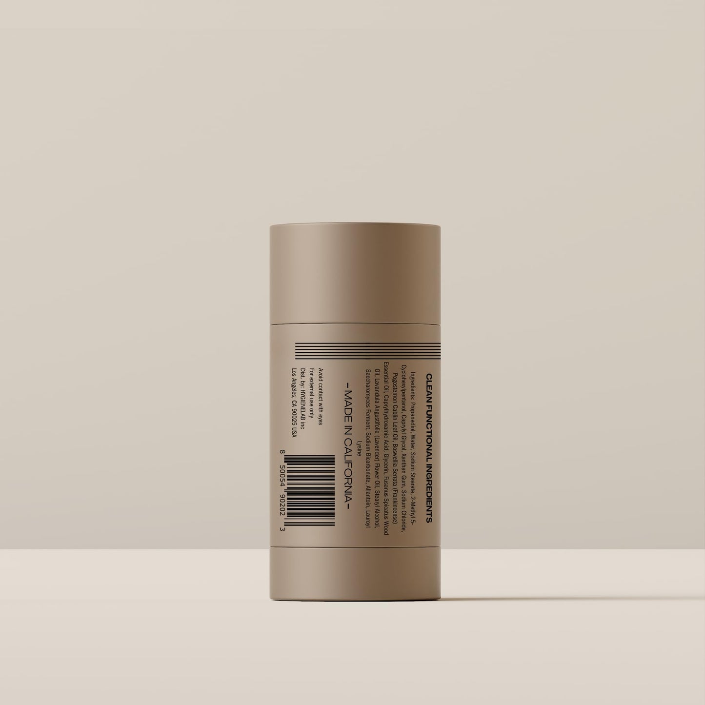 HygieneLab Men’s Deodorant – Aluminum-Free, 24-Hour+ Odor Protection, EWG Verified, Smooth Glide Application, Powered by Essential Oils, Premium Sandalwood Scent