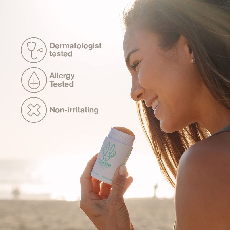 Hume Aluminum-Free Deodorant for Women & Men | Probiotic, Plant-Based, Long-Lasting Moisture Absorber - Desert Bloom, Amber Woods, After Rain