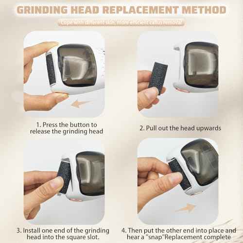 Electric Callus Remover for Feet with Vacuum,16-in-1 Professional Pedicure Tools Foot Care Kit, Foot Scrubber Electric Feet File Pedi for Hard Cracked Dry Dead Skin, Battery Display 8019 White