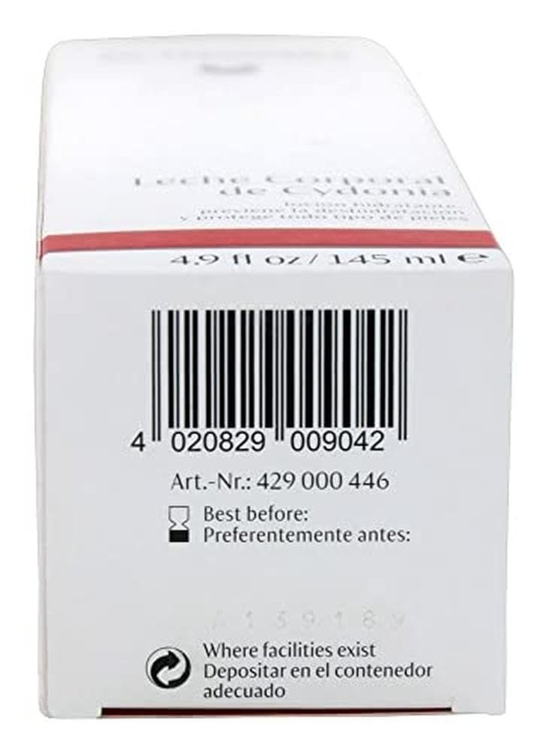 Dr. Hauschka Quince Hydrating Body Milk, Refreshes and Enlivens, 4.9 fl oz