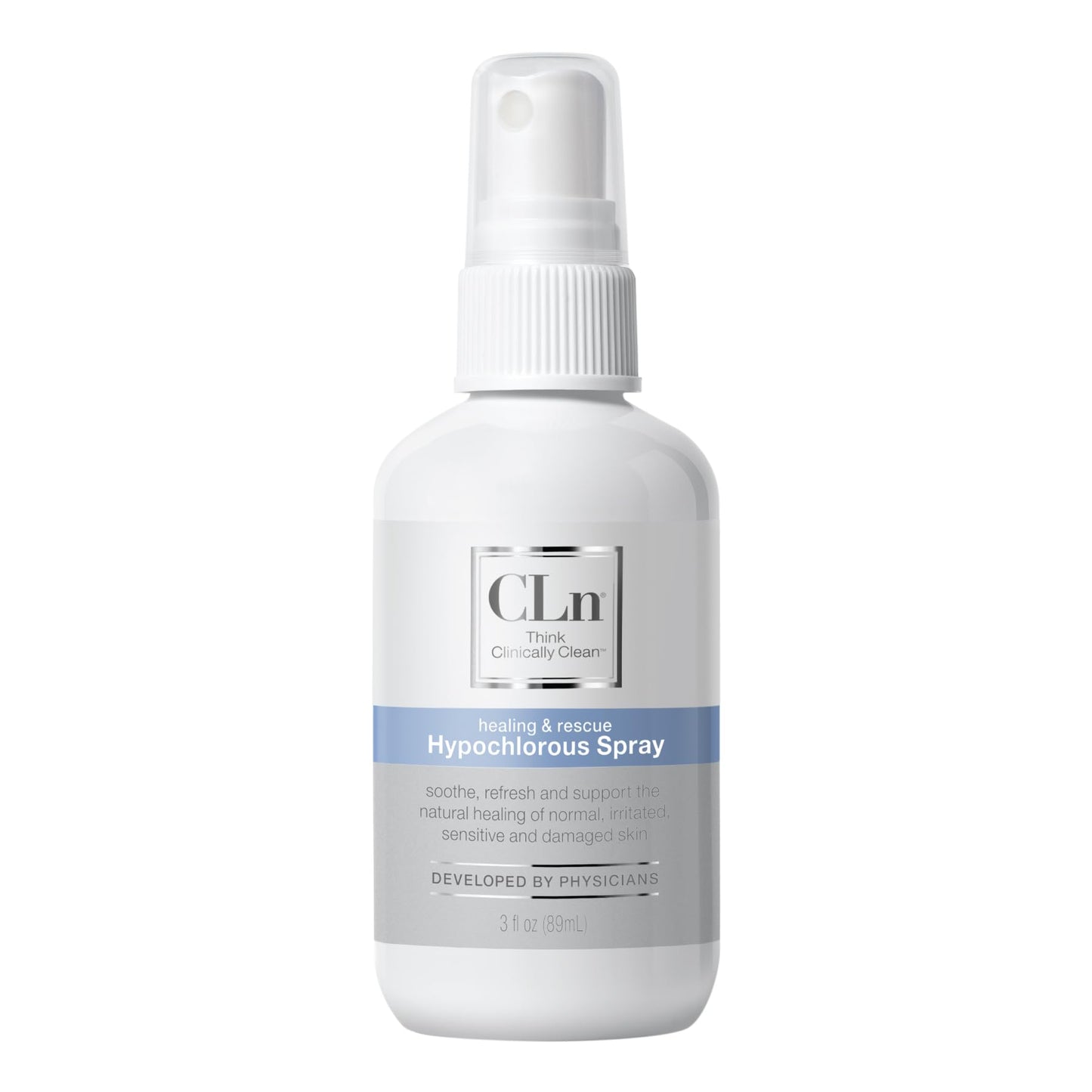 CLn® Hypochlorous Spray - Daily Cleansing Spray to Manage Minor Skin Cuts and Lacerations Without Alcohol, Antibiotics, Steroids or Fragrance, 3 fl. oz.