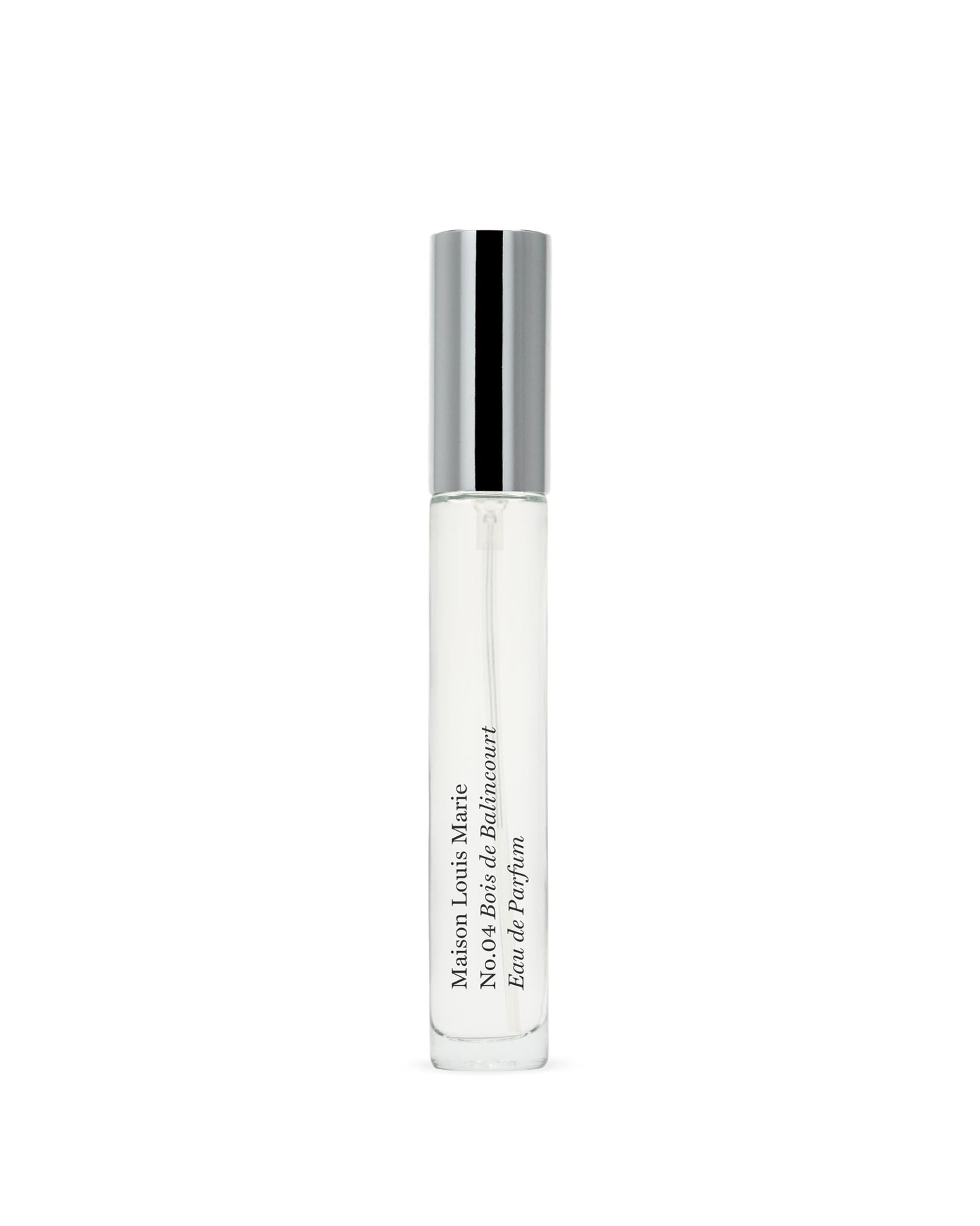 Maison Louis Marie - No.04 Bois de Balincourt Natural Eau de Parfum Travel Spray | Luxury Clean Beauty + Non-Toxic Fragrance (0.34 fl oz | 10 ml)