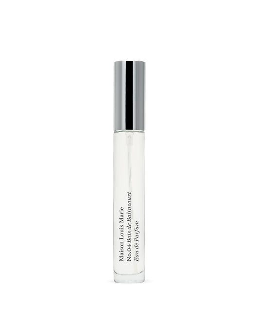 Maison Louis Marie - No.04 Bois de Balincourt Natural Eau de Parfum Travel Spray | Luxury Clean Beauty + Non-Toxic Fragrance (0.34 fl oz | 10 ml)
