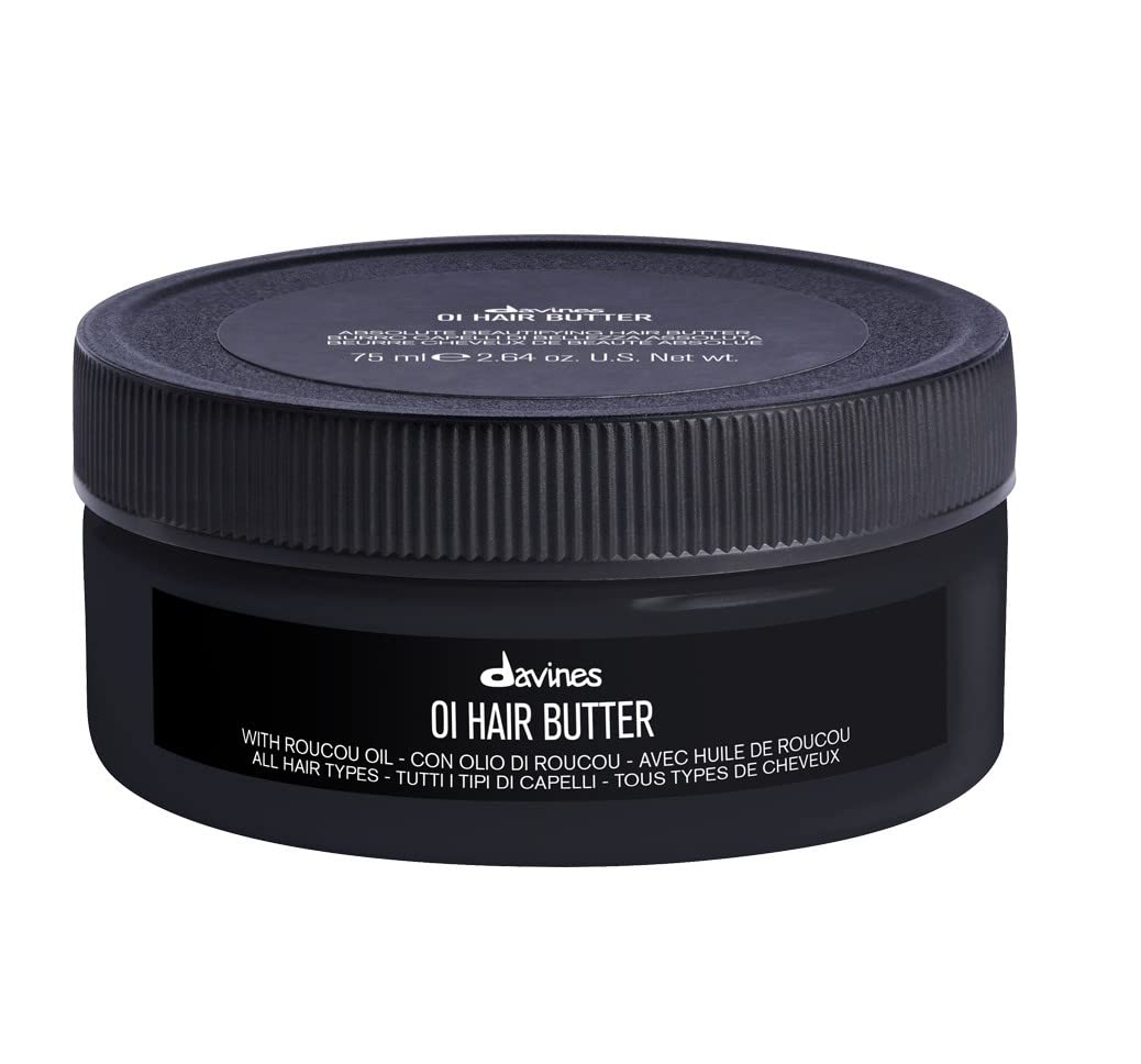 Davines OI Hair Butter - Deeply Nourishing Antioxidant Mask for All Hair Types | Hydrating Treatment with Roucou Oil