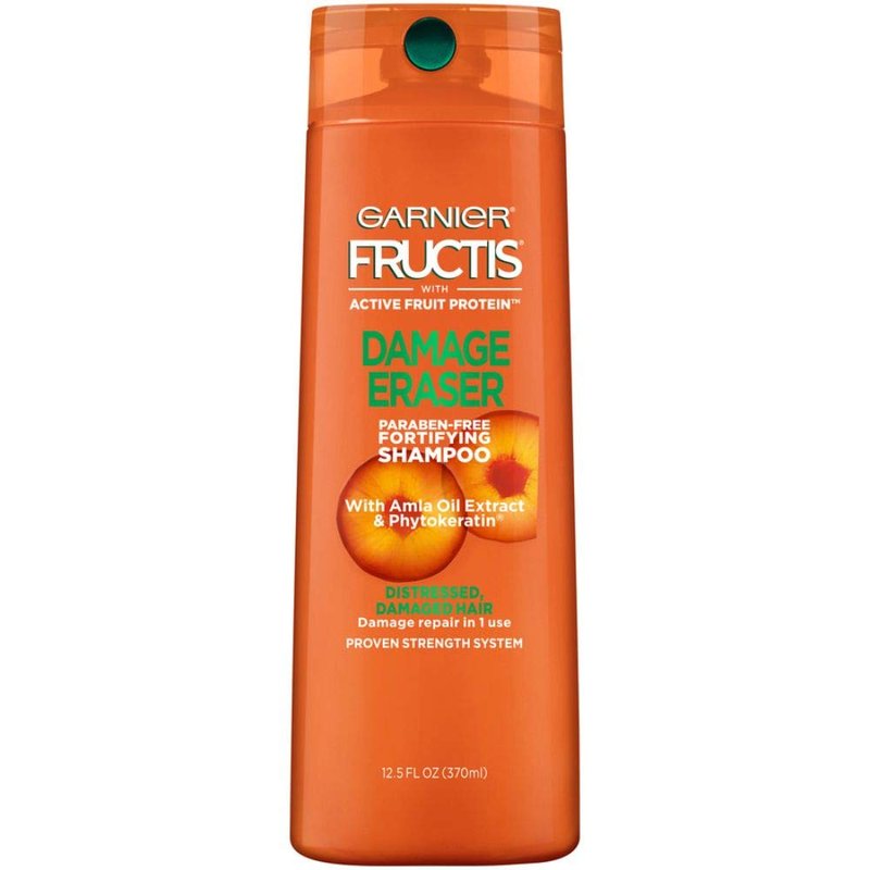 Garnier Fructis Damage Eraser Shampoo - Revitalize Distressed Hair | 12.5 fl. oz.