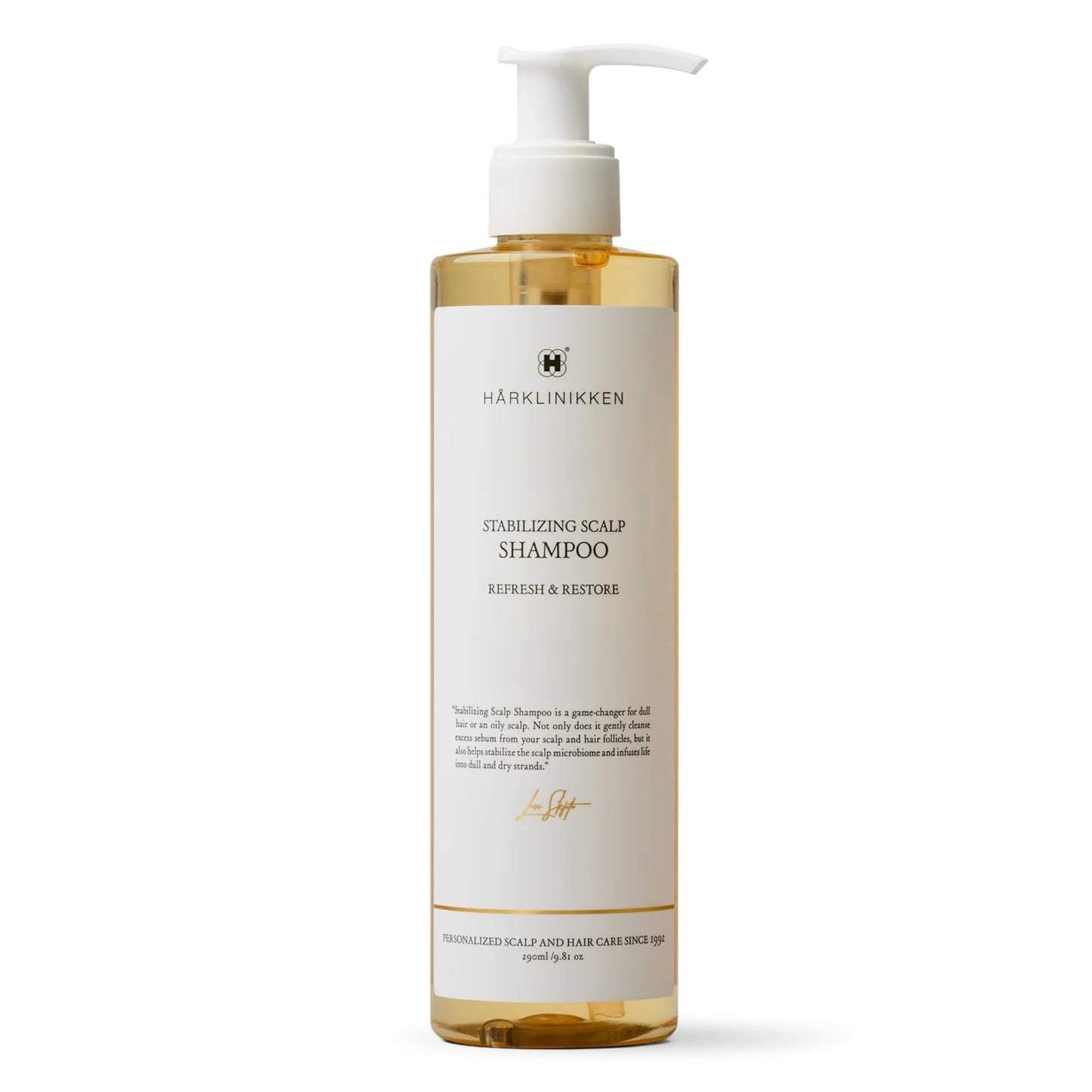 Harklinikken Stabilizing Scalp Shampoo - Refreshes, Restores & Supports Optimal Conditions for Hair Growth - Gentle, Nourishing Formula