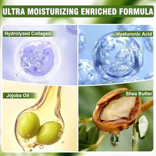 18 Pairs Moisturizing Foot Masks with Shea Butter, Jojoba Oil, Vitamin E & Urea, Intensely Hydrating Foot Mask For Dry Cracked Feet, Moisturizing Socks for Cracked Heel Treatment