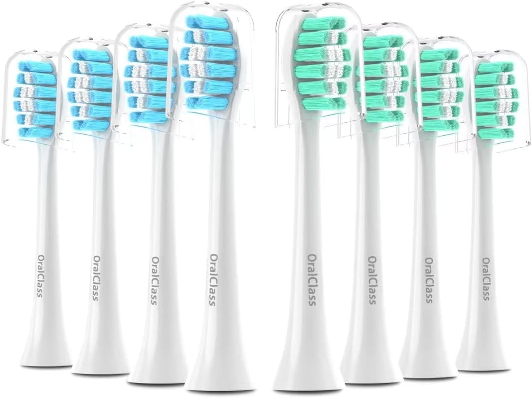 Replacement Toothbrush Heads for Philips Sonicare - Medium Soft Electric Brush Heads Refills, 8 Pack