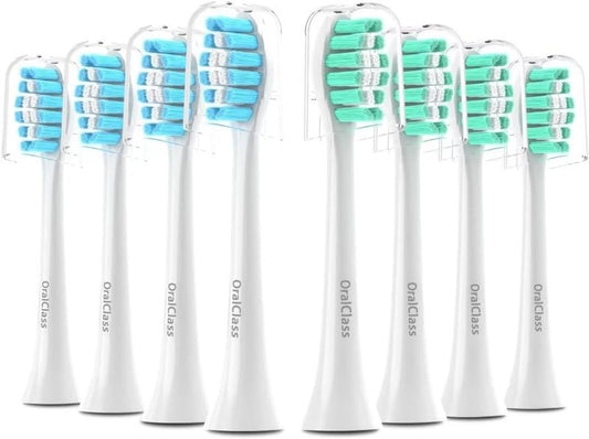 Replacement Toothbrush Heads for Philips Sonicare - Medium Soft Electric Brush Heads Refills, 8 Pack