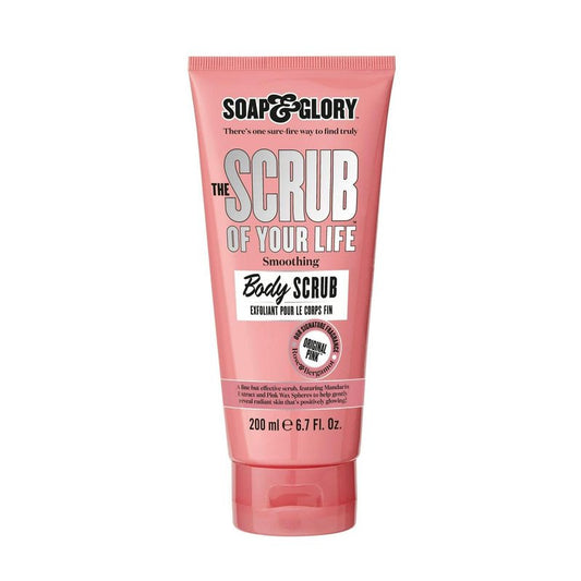 Soap & Glory Exfoliating Body Scrub - Original Pink Smoothing & Buffing Polish with Shea Butter | 200ml