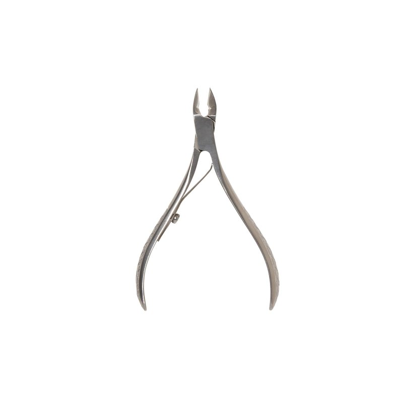Revlon Full Jaw Cuticle Trimmer, Manicure Tool, Nail Care, High Precision Blade, Easy Grip, Stainless Steel, 1 Count