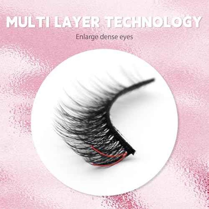 Eyelashes Lashes False Eyelashes Pesta?as Lashes Wispy False Lashes Pesta?as Postizas Naturales Strip Lashes Eyelash Natural Eyelashes Eyelash Extension 20 Pairs Cat Eye Lashes (Black)