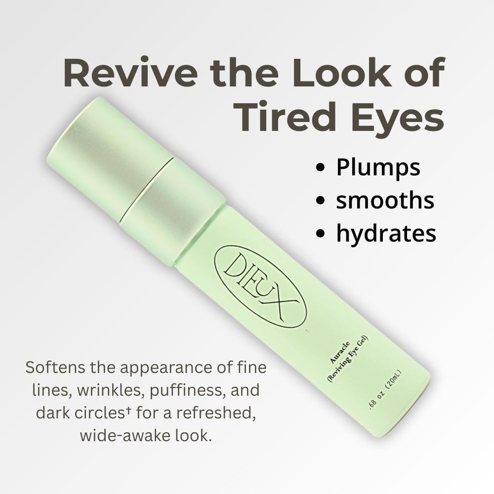 Dieux Auracle Reviving Eye Gel Fragrance Free 0.68 Oz