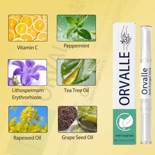 Orvalle Nail Fungus Pen, Toenail fungus pen,Nail Growth Pen for Repair & Strengthener,Powerful Formula, Fast Acting, Easy to Apply