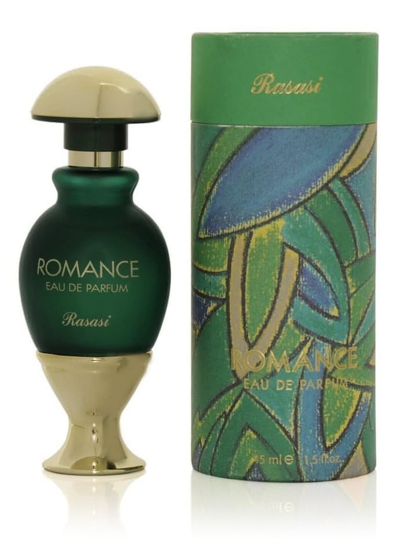 Rasasi Romance Eau de Parfum for Women - Elegant Fragrance, 1.5 Ounce