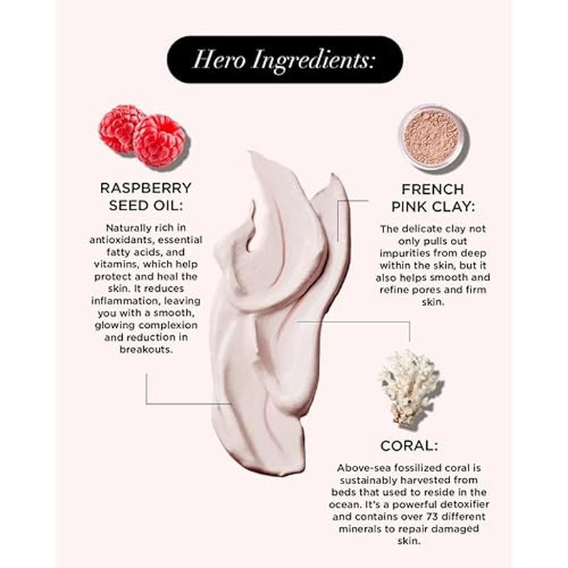 Averr Aglow Clear Skin Elixir, Face Mask Prevent Breakouts, Clear Acne & Oily Skin, Fade Scars Marks, Natural Skincare Solution, Reducer & Pores Cleanser Treatment, Natural Younger Looking Skin