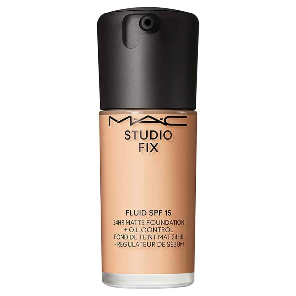 MAC Studio Fix Fluid SPF 15 | 24Hr Matte Foundation with Oil Control - C4, 1 oz
