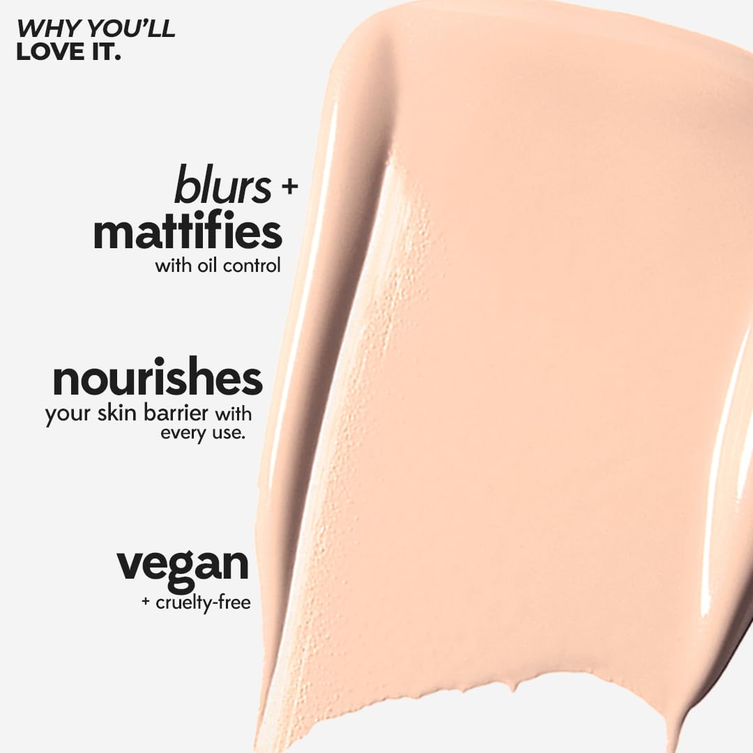 Ruby's Organics Liquid Foundation | Waterproof Full Coverage Long Lasting | Matte & Poreless, Full Coverage Blendable Normal to Oily Skin | Paraben and Synthetic Free| Shade D 03, 30ml