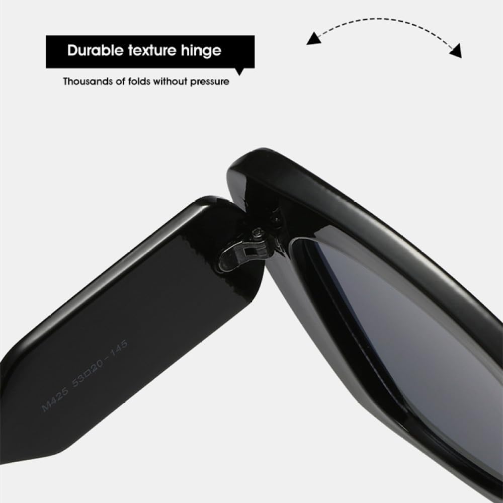 TYUVIVO Fashion Cat Eye Sunglasses Women Vintage Luxury Sun Glasses UV400 Oversized Eyewear,Green clear,One size