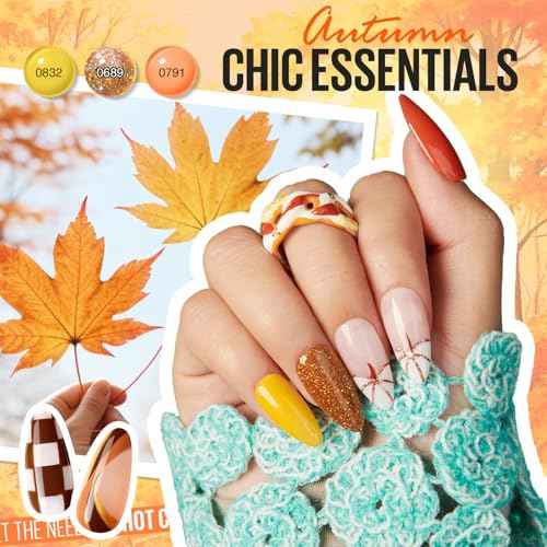 MEFA 42 Colors Gel Nail Polish Kit with U V Light, 59 Pcs All Seasons Collection Colorful Gel Polish Essential Set with 5 Psc Matte/Glossy Base Top Coat, Salon Gifts for Women