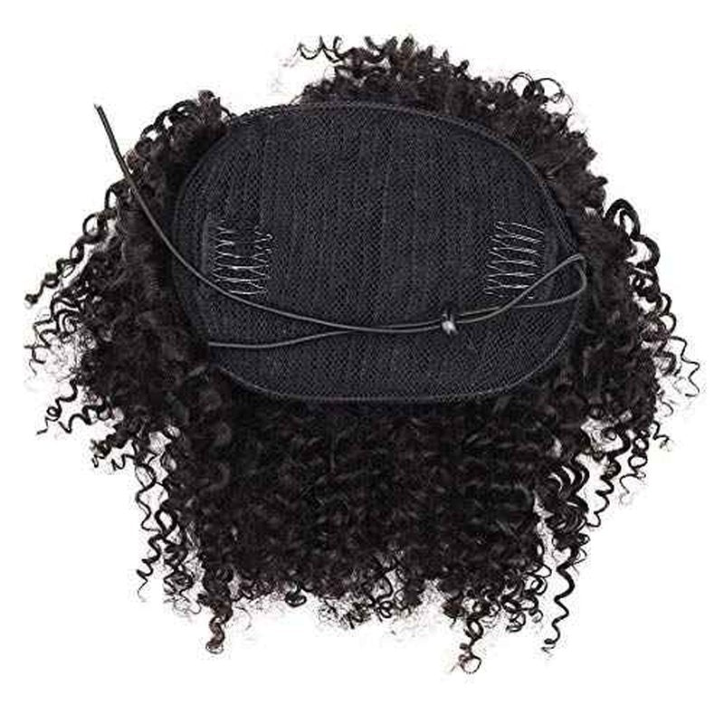 Afro Kinky Curly human hair ponytail extensions Kinky Curly drawstring human hair ponytail hairpieces natural curly clip in ponytail