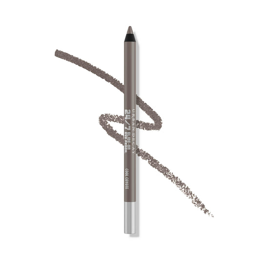 Urban Decay 24/7 Waterproof Waterline Eyeliner Pencil - Eye Liner for Tightlining + Defining, Smudge-Resistant, Transfer-Resistant, 24HR Wear, Creamy Neutrals - Cool Coyote (charcoal gray eyeliner)