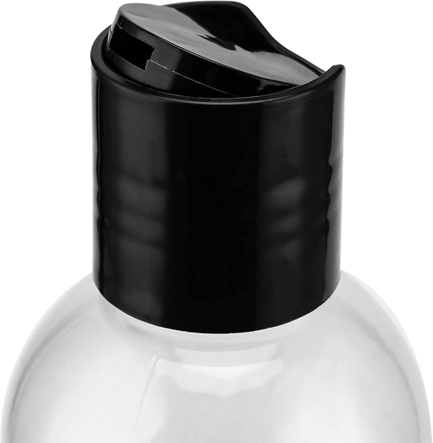 8 Oz Plastic Bottles - 40 Pack Clear Refillable Travel Squeeze Lotion Containers | Disc Top Caps for Shampoo & Creams