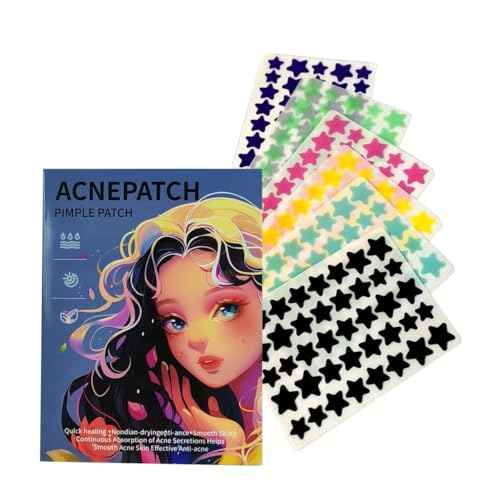 Star Pimple Patches for Face w/Hydrocolloid, Salicylic Acid &Tea essential oil 240 Patches, Hydrocolloid Acne Patch,-03