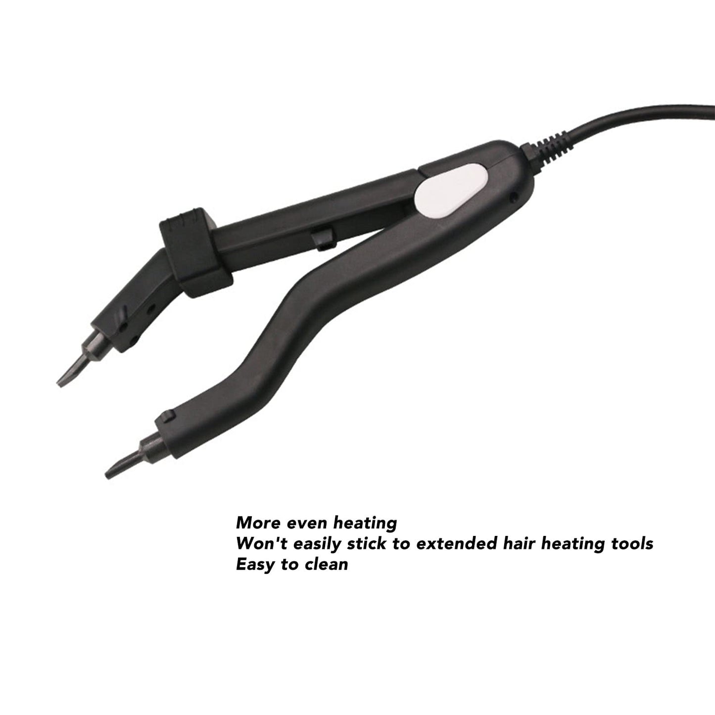 Professional Hair Extensions Tool Hair Connector, Fusions Hair Extensions Tool Professional Fusions Heat Iron Connector for Hair Extensions 100‑240V(#2)