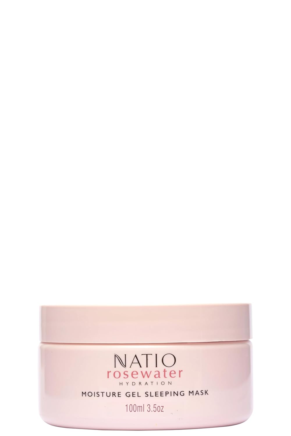 Rosewater Hydration Moisture Gel Sleeping Mask - Nourishing Night Cream for Overnight Hydration | 3.5 oz