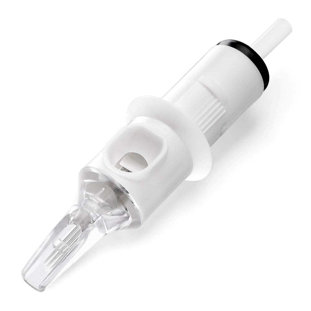 Hawink Tattoo Cartridge Needles #10 Bugpin 27 Curved/Round Magnum M-Taper 50PCS with Membrane Professional Disposable EN05S-50-1027RM
