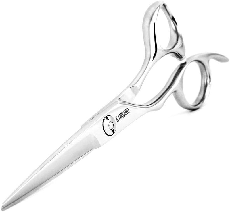 Left-Handed Hair Scissors - 5.5 Inch Professional Hair Shears | Ideal for Barbers & Home Use