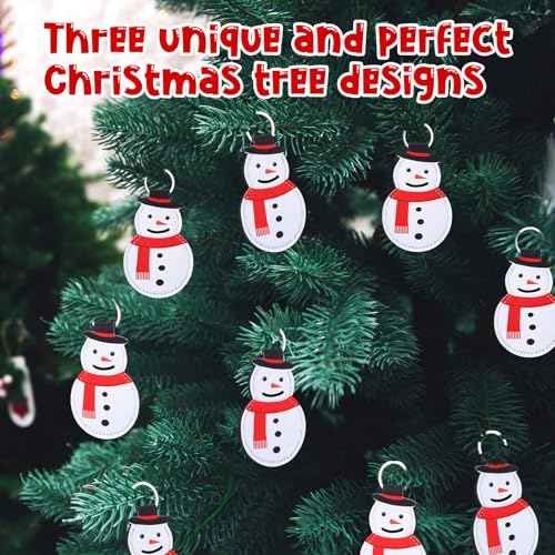 24 Pcs Christmas Lipstick Holder Keychain Lip Balm Holder Bulk Lipstick Neoprene Portable Sleeve for Christmas Party Favors Gifts Women Nurses Teachers Employees Friends(Snowman)