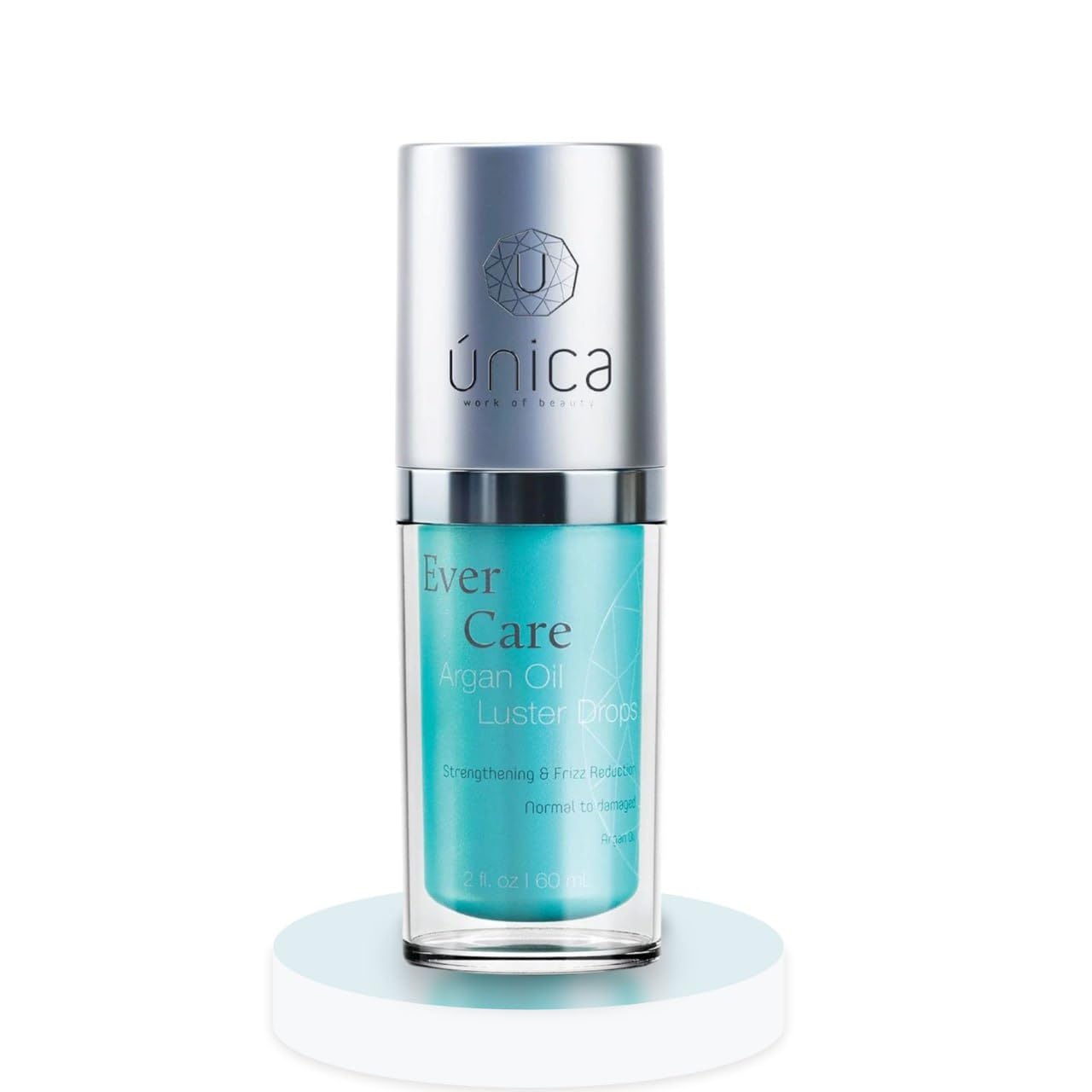 UNICA Ever Care Amla Oil Luster Drops – Lightweight Pre-Shampoo Hair Serum for Shine, Strength & Frizz Control – Infused with Botanical Oils – 2oz (60 ml)